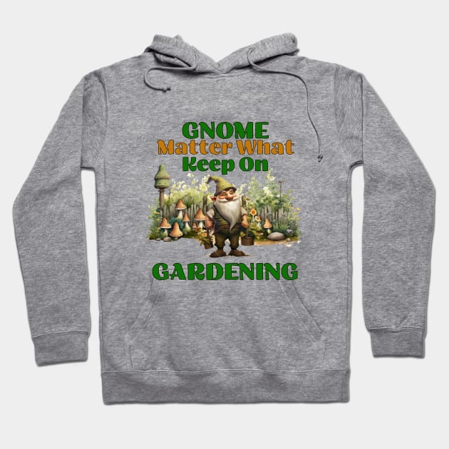 Gnome Gardening Hoodie by Berlin Larch Creations